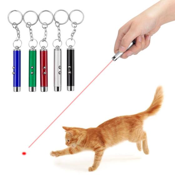 Hot Sales Wholesale Pet Toys Cat Laser Toys 2 Pack Laser Pointer Cheap Light Pen Interactive Cat Toy