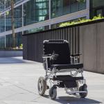 e-Throne! Medical lightweight 8, 10, 12 inch folding power electric wheelchair CE approved,PLN17009, for disabled