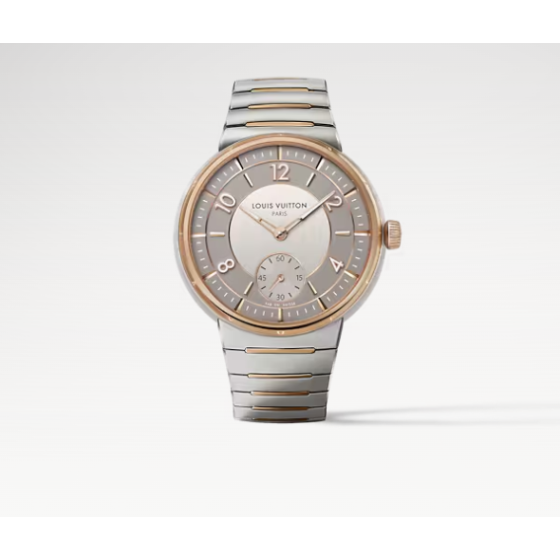 Landburst, automatic, 40mm, steel & rose gold