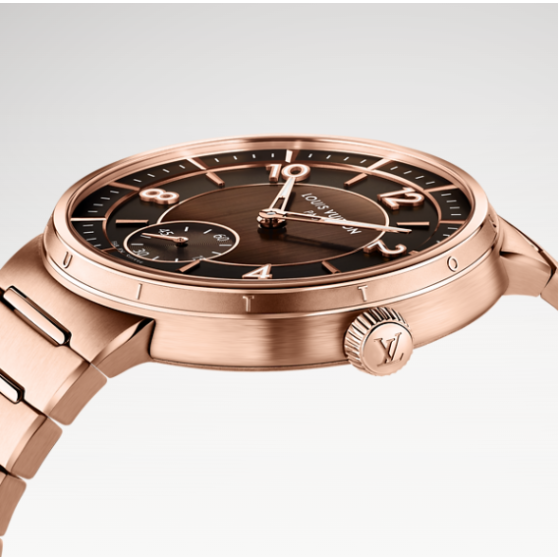 Landbur, automatic, 40mm, rose gold