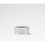 Les Gastons Vuitton Large ring, white gold and diamonds