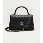 Large flap bag with handles