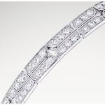 TUMBLER 18K Gold (White) Diamond Bracelet