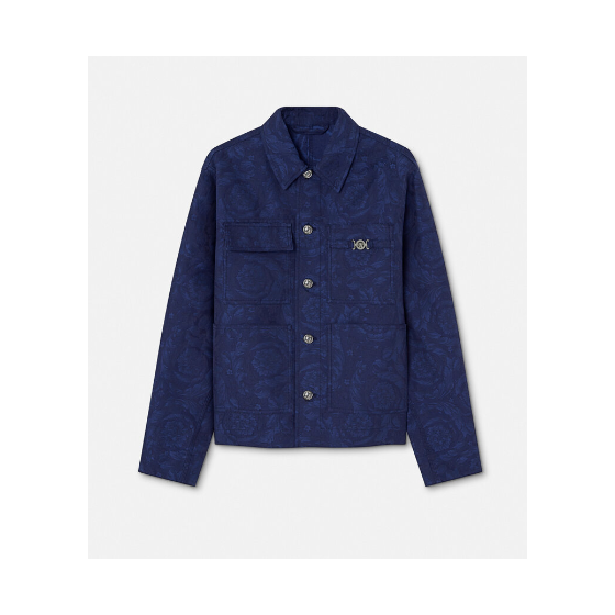 Barocco jacquard work jacket