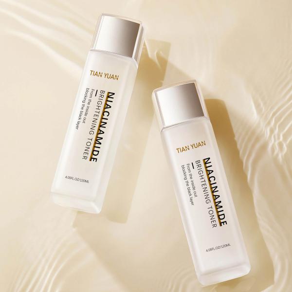 120ml Niacinamide Toner Moisturizing Vitamin C Facial Care Toner Skin Hydrating Face Toner