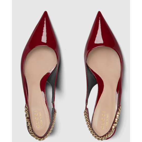 Gucci Signoria Slingback Pumps