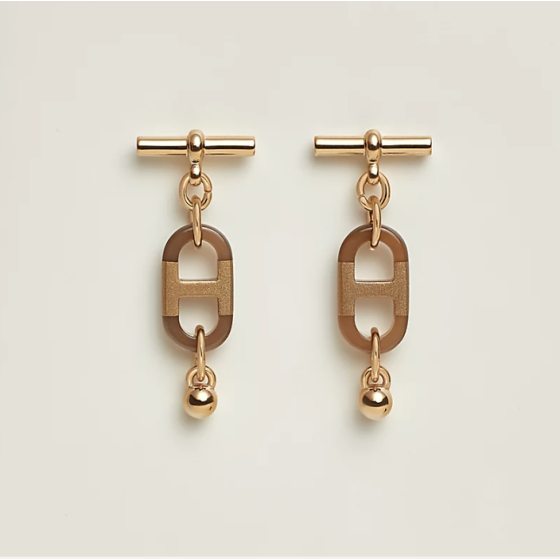 Hermes sur Mer earrings, small model