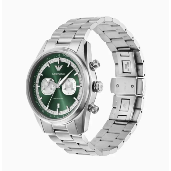 Men's Panda Eye Steel Wristband Trendy Quartz Watch