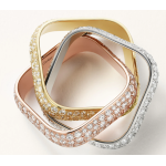 Trinity Cushion Ring