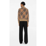 Check Wool Blend Track Jacket