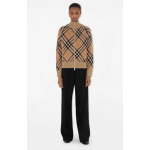 Check Wool Blend Track Jacket