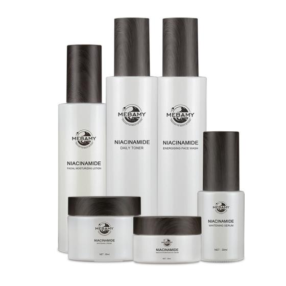 Private Label Niacinamide Skincare Set Including Serum Cream Lotion Toner Wash Niacinamide Brightening Skin Care Products Set