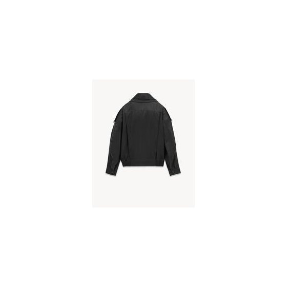 Sheepskin bomber jacket