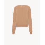 Hollow cashmere sweater