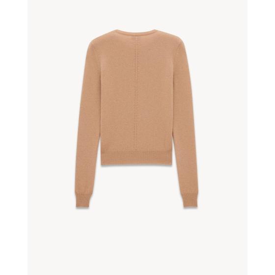 Hollow cashmere sweater