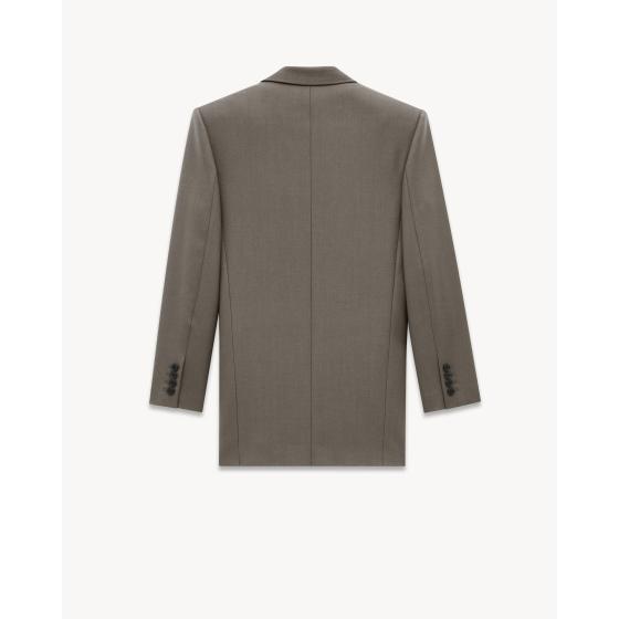 Wool gabardine jacket