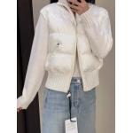 MONCLER/Moncler down jacket new knitted down splicing women's autumn and winter jacket