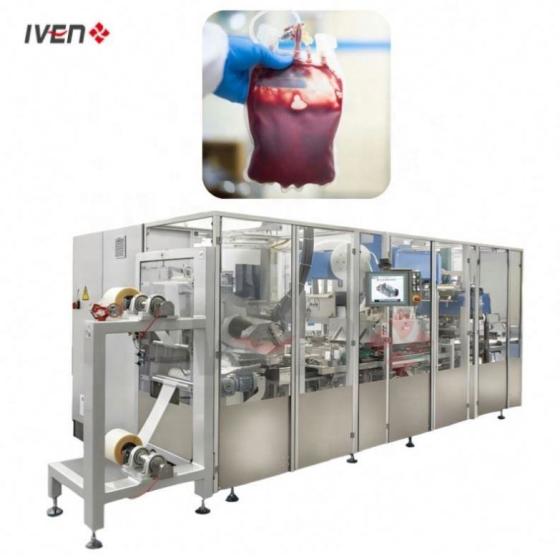 Healthcare-Grade High-Quality IV Blood Bag Streamlined Cohesive Production Line With Sterile Technology