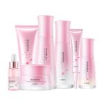 Private Label Skincare Sets Sakura Cream Set Organic Face Serum Whitening Skin Care Set Facial Rejuvenating Anti Aging Natural