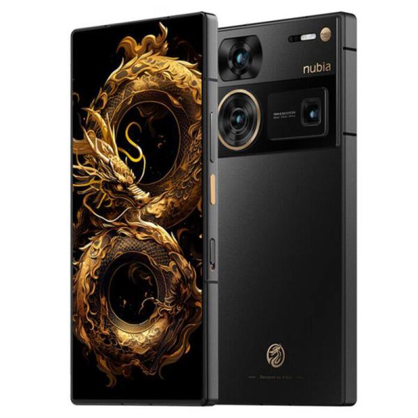 Original Nubia Z60 Ultra Dragon Year Limited Edition 24GB+1TB 6.8" 6000mAh IP68 Waterproof 80W Fast Charging Mobile Phone 5G