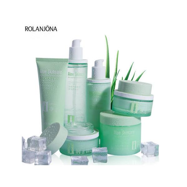 High Quality Skin Care Products Anti Aging Cleanser Cream Toner Hydrating & Moisturizing Aloe Vera Skin Care Set