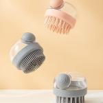 Hot Sale Multifunctional Household Hairdressing Scalp Massage Brush Environmentally Friendly Silicone Plastic Comb Comb