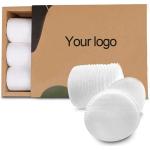 Disposable Facial Organic Cotton Pad Of Cosmetic Makeup Remover Pads