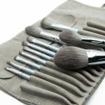 Private Label Makeup Brush Kit Makeup Brush Set Foundation Shadow Starry Ocean Makeup Brush Kit With Bag
