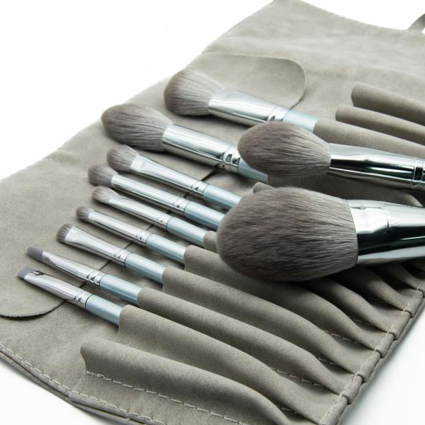 Private Label Makeup Brush Kit Makeup Brush Set Foundation Shadow Starry Ocean Makeup Brush Kit With Bag
