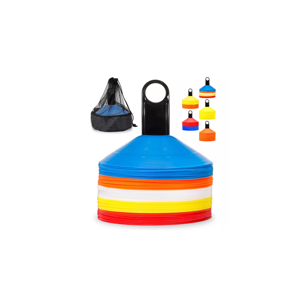 Wholesale Football Equipment Colorful Speed Sports Plastic Soccer Football Cones Training Agility Football Disc Cone Set
