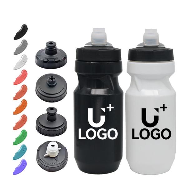 BPA Free Custom Logo Squeeze Cycling Water Bottle Outdoor 600ml 700ml Bicycle Drink Bottle Cup Gym Plastic Sports Water Bottle