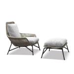OEM & ODM Modern Rope Rattan Outdoor Furniture Wicker Patio Furniture Terrace Leisure Sets (DH-X1065)