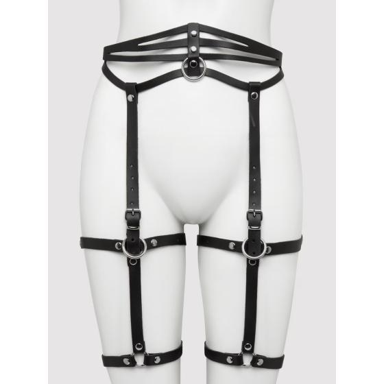 DOMINIX Deluxe Leather Leg Harness