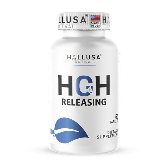 HGH-ReleasingSupportSupplementwithL-Arginine&Ornithine|NitricOxideSupportforMuscleRecovery,Energy&Performance|AminoAcidComplexwithVitaminB3&Chromium|60Tablets