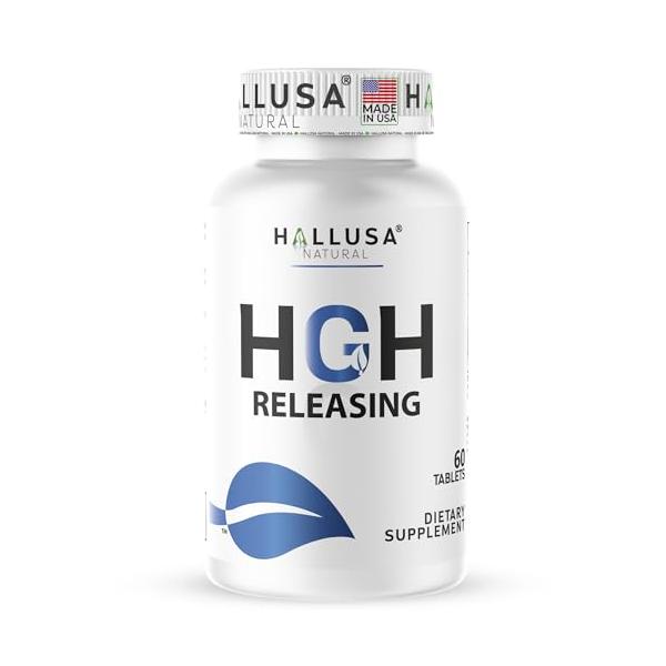 HGH-ReleasingSupportSupplementwithL-Arginine&Ornithine|NitricOxideSupportforMuscleRecovery,Energy&Performance|AminoAcidComplexwithVitaminB3&Chromium|60Tablets
