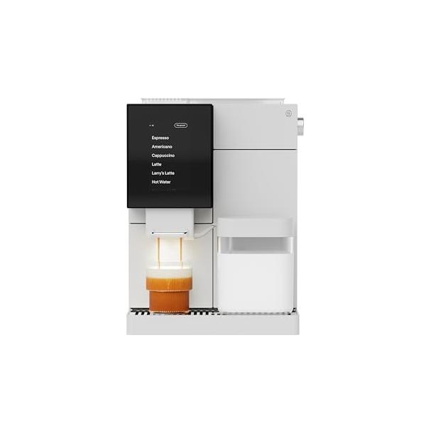 TerraKaffeTK-02SuperAutomaticEspressoMachine-White|App-enabledcoffeemachine,autowake&sleep,roaster-approvedespressosettings,cappuccinomachinesforhome