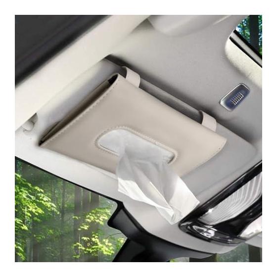 Soporteparapañuelosdeautomóvilparaautomóvil,soportedepañuelosparavisera,cajadepañuelosparaautomóvil,soportedemáscarasdesechablesparaautomóvil,dispensadordemáscaraspara|Carnapkinboxmountsonvisor/backseatinseconds,quickreload,handyfordriversandpassengers,fi