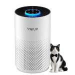เครื่องฟอกอากาศในบ้านสำหรับห้องนอน–VniupH14เครื่องฟอกอากาศในห้องนอนจริงพร้อมฟังก์ชั่นกลิ่นโหมดสลีปและเครื่องฟอกอากาศโหมดแสงสำหรับสะเก็ดผิวหนังของสัตว์เลี้ยงกลิ่นฝุ่นควัน