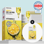 MEDIHEAL Vitamin C Essential Mask Sheet Clear Toning 10ea Set (+1ea)
