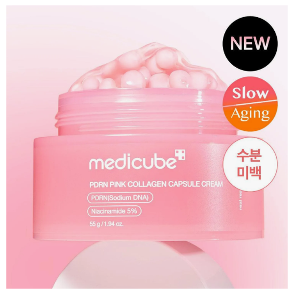 medicube PDRN Pink Collagen Capsule cream 55g