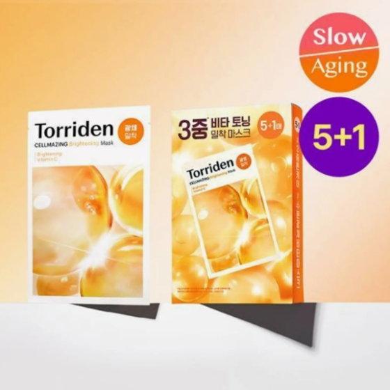Torriden Cellmazing Vita C Brightening Mask Sheet 5ea Set