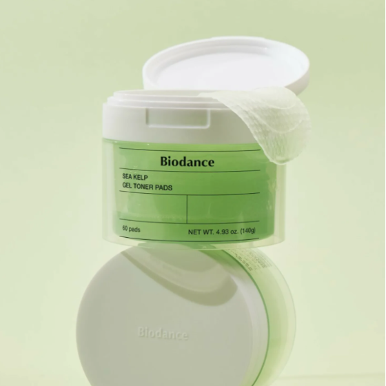 BIODANCE Sea Kelp Gel Toner Pad 60 Sheets