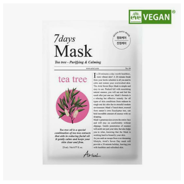 Ariul 7 Days Tea Tree + M Purifying Mask Sheet 1 Sheet
