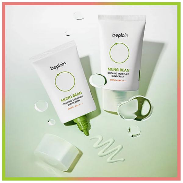 beplain Mung Bean Cooling Moisture Sunscreen (1+1 SET)