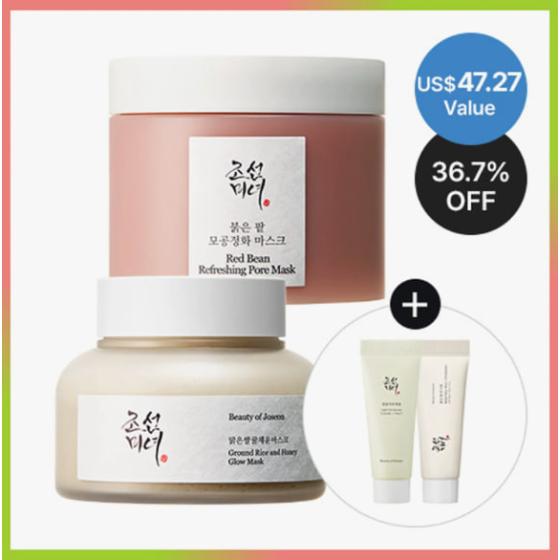 Beauty of Chosun Refresh & Glow Mask Set