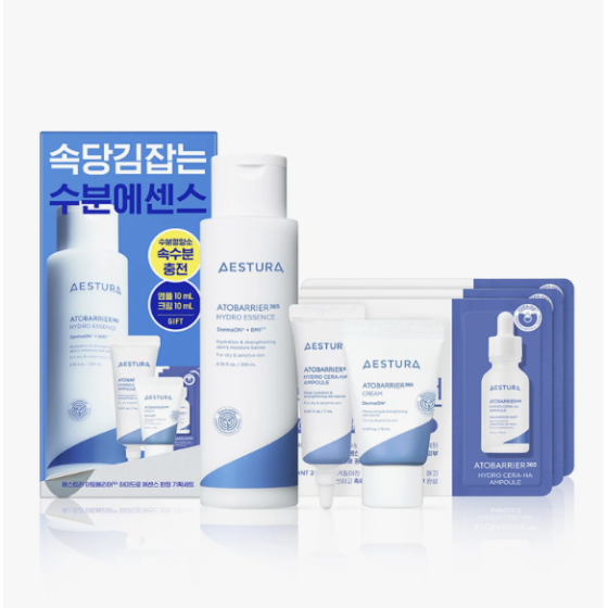 AESTURA Atobarrier 365 Hydro Essence 80mL Special Set (+Cream 10ml+Cera-Hyal Ampoule 10ml)