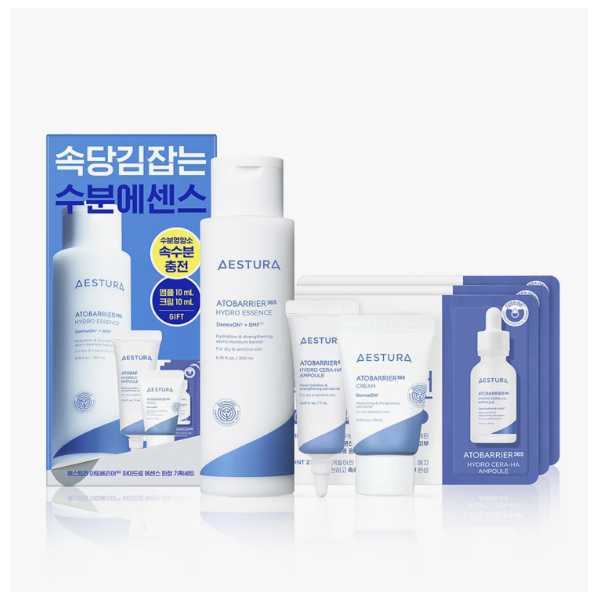AESTURA Atobarrier 365 Hydro Essence 80mL Special Set (+Cream 10ml+Cera-Hyal Ampoule 10ml)