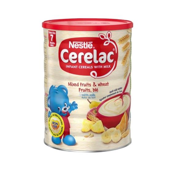 Nestle Cerelac Infant Cereal with Milk & Wheat mixed fruit, 35.27 Ounce