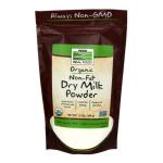 Non-Fat Dry Milk Organic, 12 oz by Now Foods (Pack of 3)