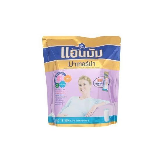 [JCh] Anmum Milk Powder Plain for Pregnant Women 37.5g x 12 sachets
